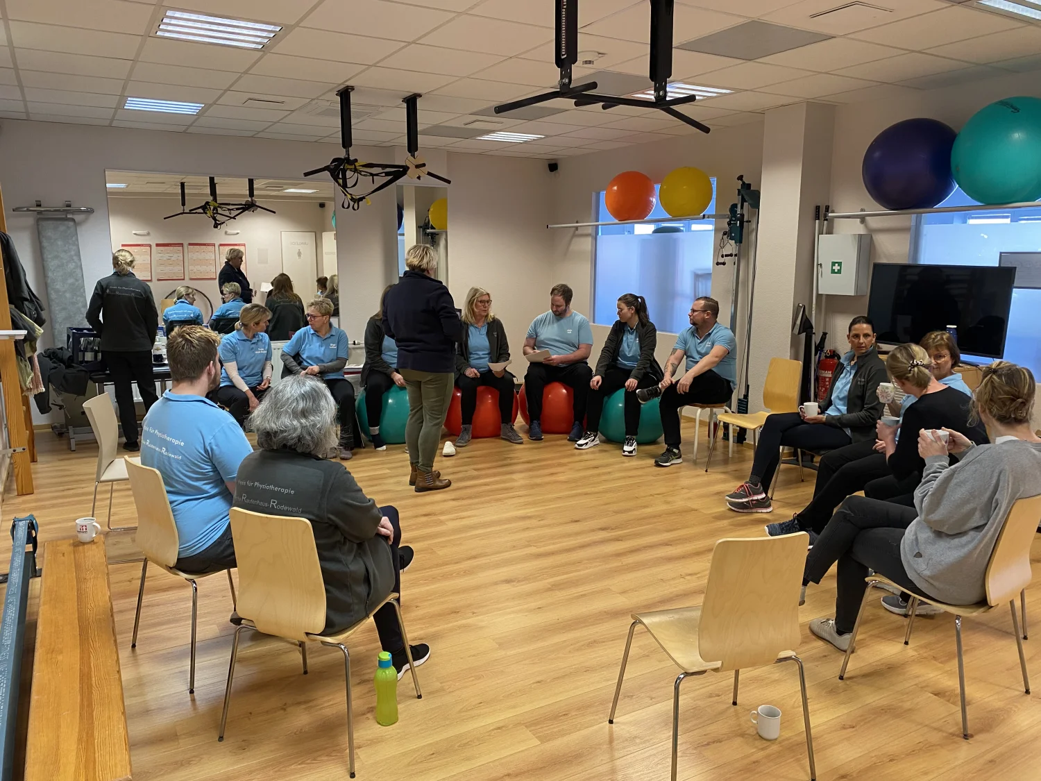 Teamsitzungen von Praxis für Physiotherapie - Anke Rautenhaus-Rodewald